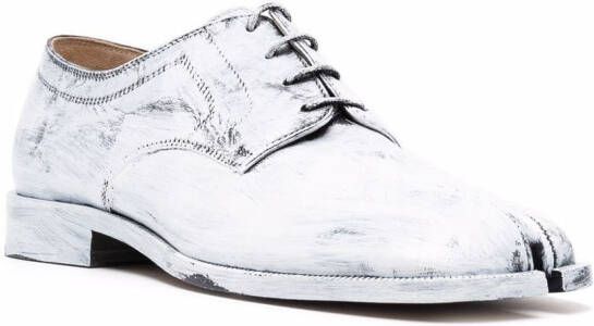 Maison Margiela Tabi Bianchetto leren brogues Wit