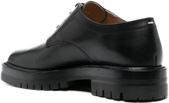 Maison Margiela Tabi derby veterschoenen Zwart