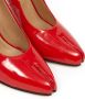 Maison Margiela Tabi 110mm lakleren pumps Rood - Thumbnail 5