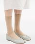 Maison Margiela Tabi leren ballerina's Grijs - Thumbnail 5