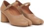 Maison Margiela Tabi leren Mary Jane pumps Beige - Thumbnail 2