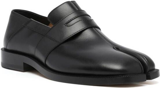 Maison Margiela Tabi leren loafers Zwart