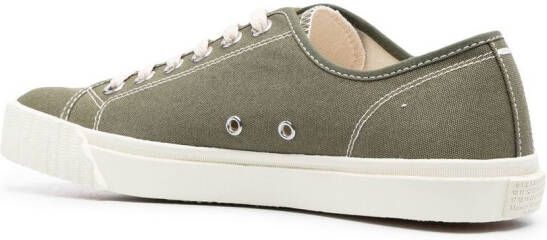 Maison Margiela Tabi low-top sneakers Groen