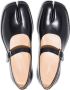 Maison Margiela Tabi Mary Jane leren pumps Zwart - Thumbnail 4