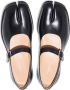 Maison Margiela Tabi leren Mary Jane pumps Zwart - Thumbnail 4