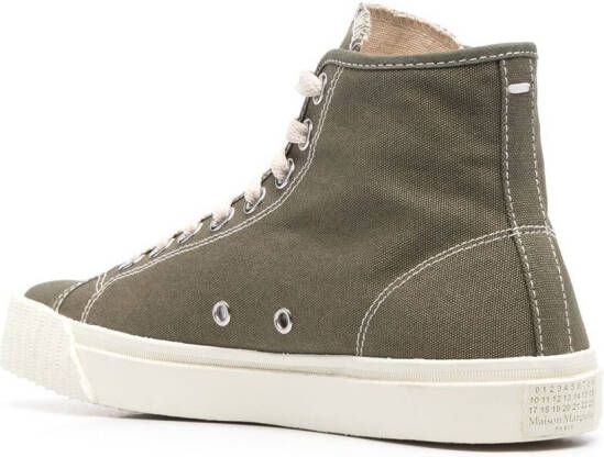 Maison Margiela Tabi mid-top sneakers Groen