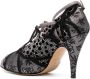 Maison Margiela Tabi Monster fluwelen 70 pumps Zwart - Thumbnail 3