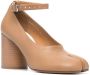 Maison Margiela Tabi 80mm Mary Jane pumps Bruin - Thumbnail 2