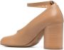 Maison Margiela Tabi 80mm Mary Jane pumps Bruin - Thumbnail 3