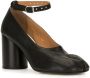 Maison Margiela Tabi 80mm Mary Jane pumps Zwart - Thumbnail 2