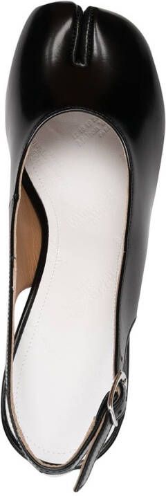 Maison Margiela Tabi slingback pumps Zwart