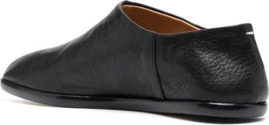 Maison Margiela Tabi slip-on loafers Zwart