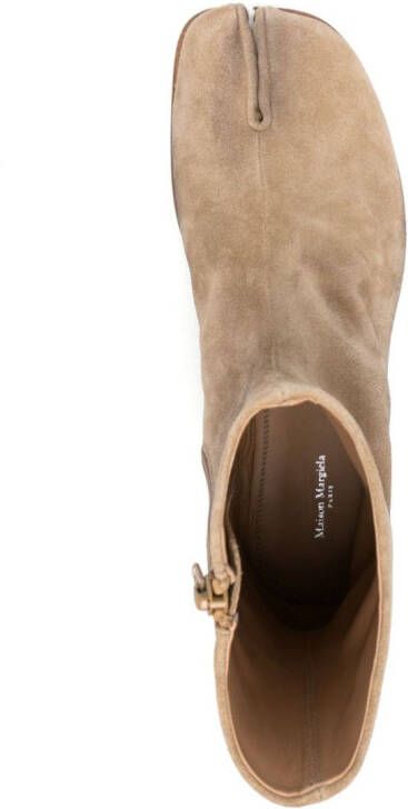 Maison Margiela Tabi suède laarzen Beige