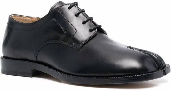 Maison Margiela Tabi leren brogues Zwart