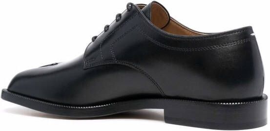 Maison Margiela Tabi leren brogues Zwart