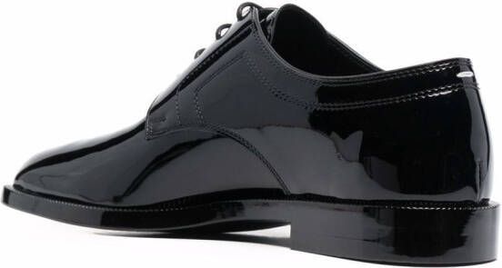 Maison Margiela Tabi lakleren brogues Zwart