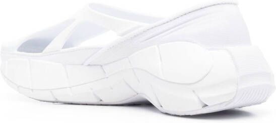 Maison Margiela Uitgesneden sneakers Wit