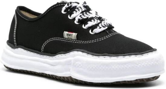 Maison MIHARA YASUHIRO Baker canvas sneakers Zwart