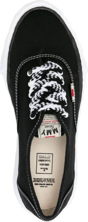 Maison MIHARA YASUHIRO Baker canvas sneakers Zwart