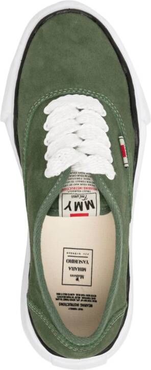 Maison MIHARA YASUHIRO Baker low-top sneakers Groen