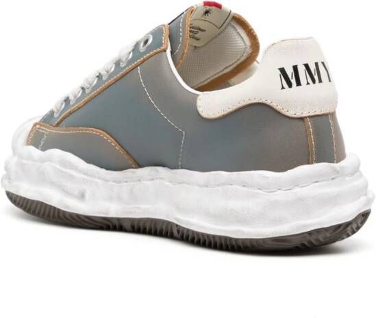 Maison MIHARA YASUHIRO Blakey leren sneakers Blauw