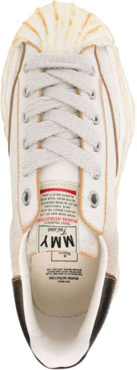 Maison MIHARA YASUHIRO Blakey leren sneakers Wit