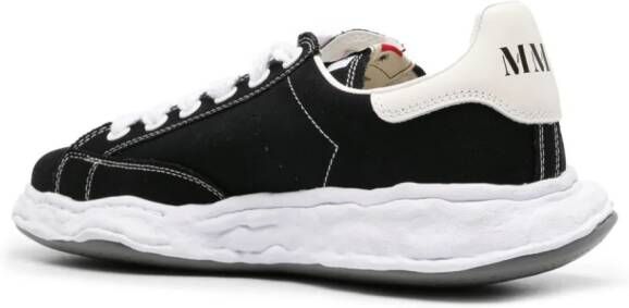 Maison MIHARA YASUHIRO Charles canvas sneakers Zwart
