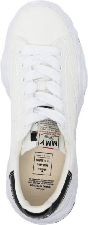 Maison MIHARA YASUHIRO Charles canvas sneakers Wit