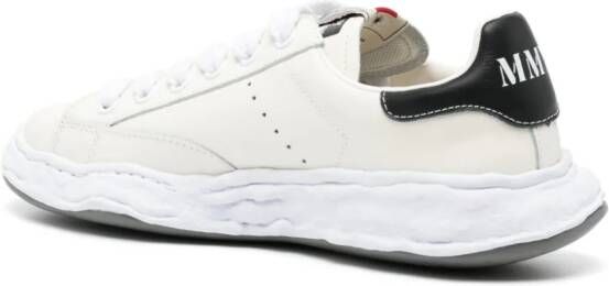 Maison MIHARA YASUHIRO Charles leren sneakers Wit