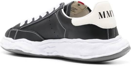 Maison MIHARA YASUHIRO Charles leren sneakers Zwart