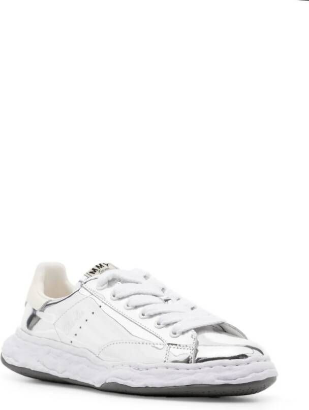 Maison Mihara Yasuhiro Charles metallic sneakers