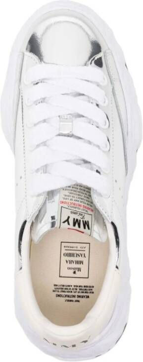 Maison Mihara Yasuhiro Charles metallic sneakers