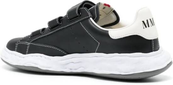 Maison MIHARA YASUHIRO Charles leren sneakers Zwart