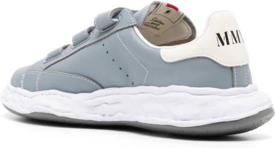 Maison MIHARA YASUHIRO Charles sneakers met klittenband Blauw