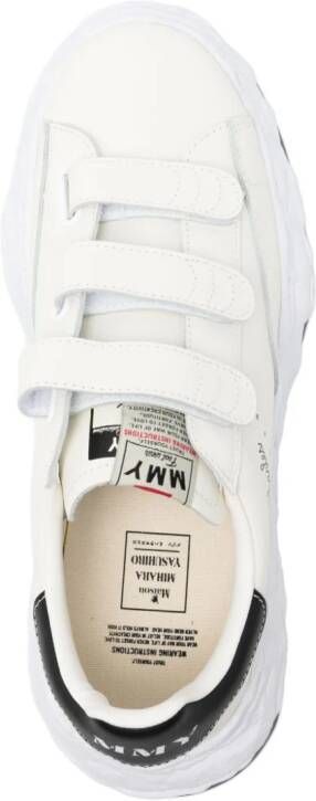 Maison Mihara Yasuhiro Charles sneakers met klittenband Wit