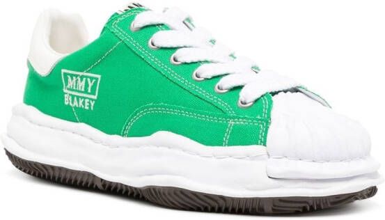 Maison Mihara Yasuhiro Chunky sneakers Groen