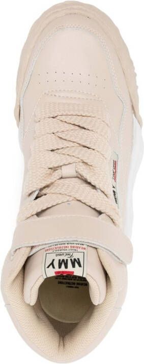 Maison Mihara Yasuhiro Freddie high-top sneakers Roze