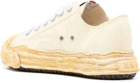 Maison Mihara Yasuhiro Hank canvas sneakers Beige