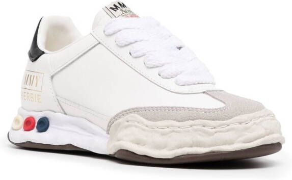 Maison Mihara Yasuhiro Herbie lage sneakers Wit