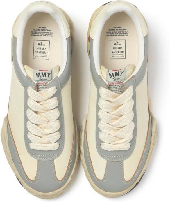 Maison MIHARA YASUHIRO Herbie OG Sole leren sneakers Grijs