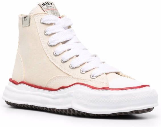 Maison Mihara Yasuhiro High-top sneakers Beige