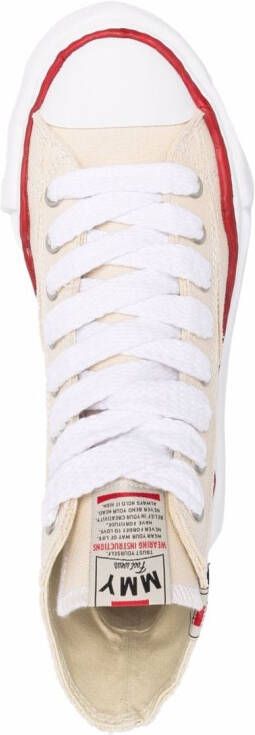 Maison Mihara Yasuhiro High-top sneakers Beige