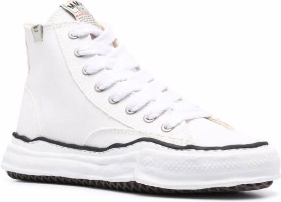 Maison Mihara Yasuhiro High-top vetersneakers Wit