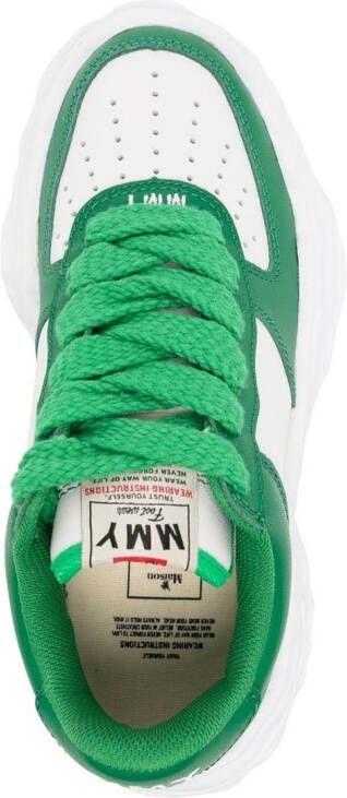 Maison Mihara Yasuhiro Low-top sneakers Groen