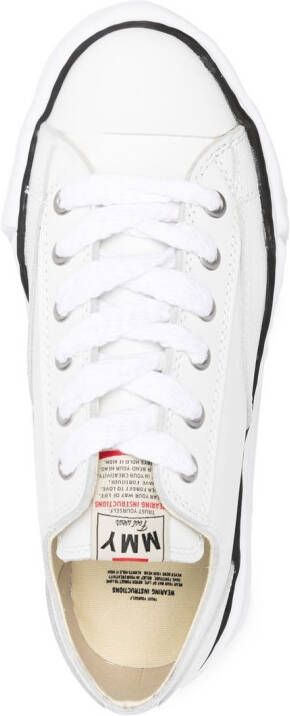 Maison Mihara Yasuhiro Original Sole low-top sneakers Wit