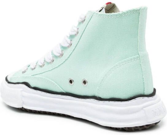 Maison Mihara Yasuhiro Peterson katoenen-canvas sneakers Groen