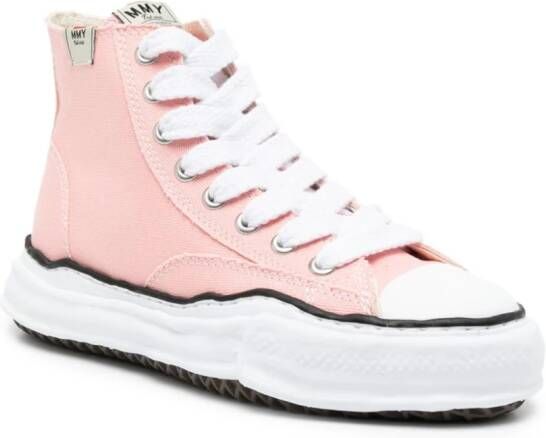 Maison MIHARA YASUHIRO Peterson katoenen-canvas sneakers Roze