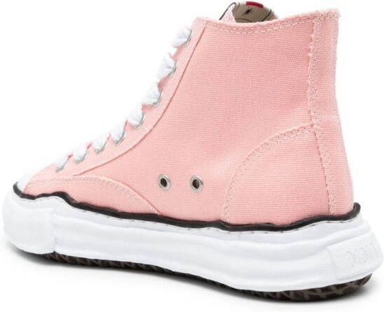 Maison MIHARA YASUHIRO Peterson katoenen-canvas sneakers Roze