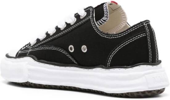 Maison MIHARA YASUHIRO Blakey sneakers met logopatch Zwart