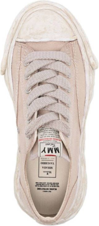 Maison MIHARA YASUHIRO Peterson23 canvas sneakers Beige